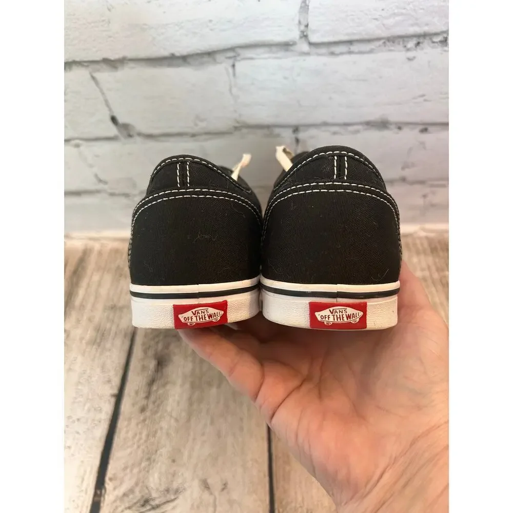 VANS Women’s Dainty Low Top Canvas Sneakers / Size: 9.5 - Picture 8 of 9